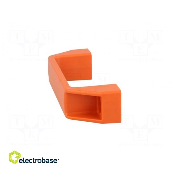 Handle | Mat: technopolymer (PA) | orange | H: 41mm | L: 137mm | W: 26mm фото 7