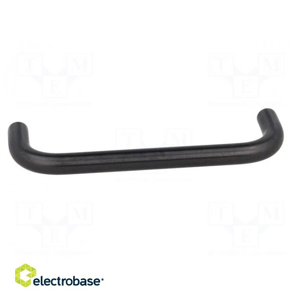 Handle | Mat: oxidized steel | black | H: 35mm | Mounting: M4 screw image 5