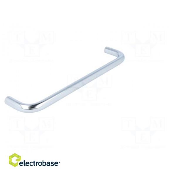 Handle | Mat: steel | chromium plated | H: 43mm | Mounting: M5 screw image 4