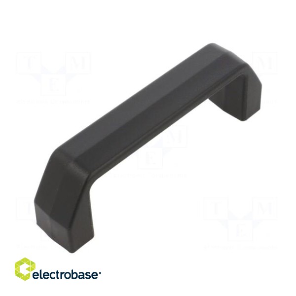 Holder | technopolymer PA | black | H: 37mm | L: 120mm | W: 23mm | F2: 1.8kN paveikslėlis 1