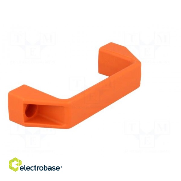 Handle | Mat: technopolymer (PA) | orange | H: 38mm | L: 109mm | W: 21mm image 4