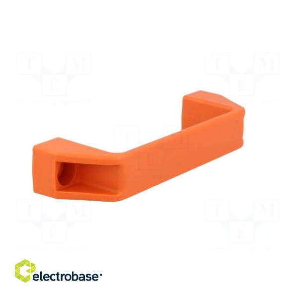 Handle | technopolymer PA | orange | H: 46mm | L: 160mm | W: 27mm фото 4