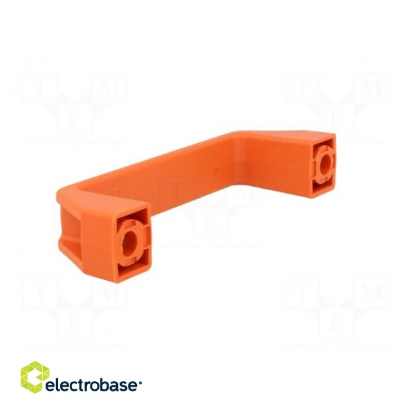 Handle | technopolymer PA | orange | H: 46mm | L: 160mm | W: 27mm фото 8