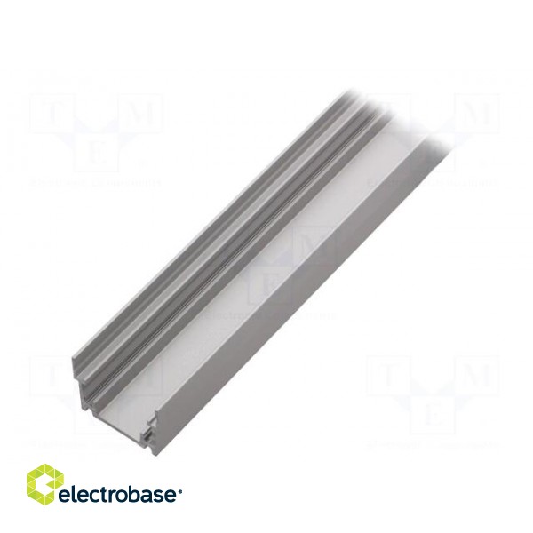 Connecting tubes | aluminium | ELEROLL | L: 1080mm | W: 36mm | aluminium image 1