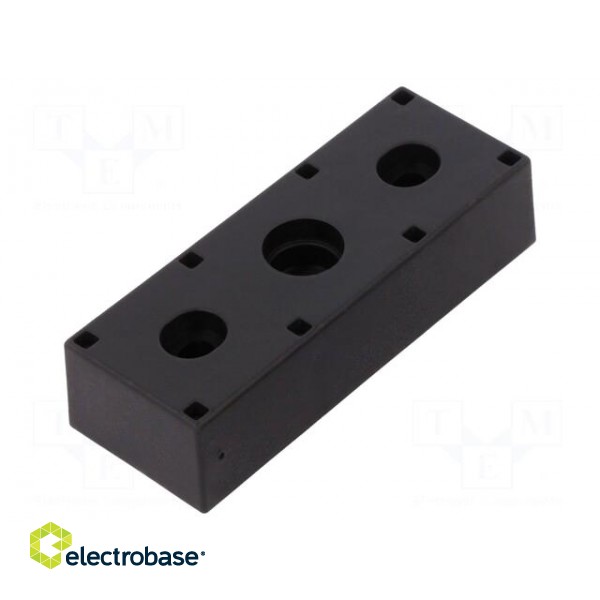 Mounting holder | technopolymer (PA) | ELEROLL | black | -20÷90°C image 1