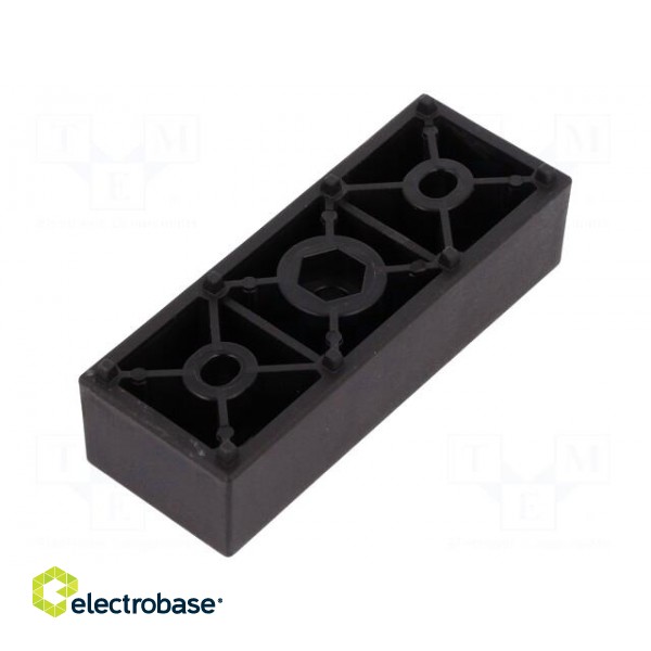 Mounting holder | technopolymer (PA) | ELEROLL | black | -20÷90°C image 3