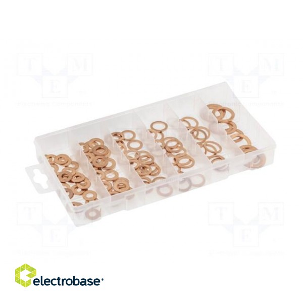 Copper pads | copper | 110pcs.