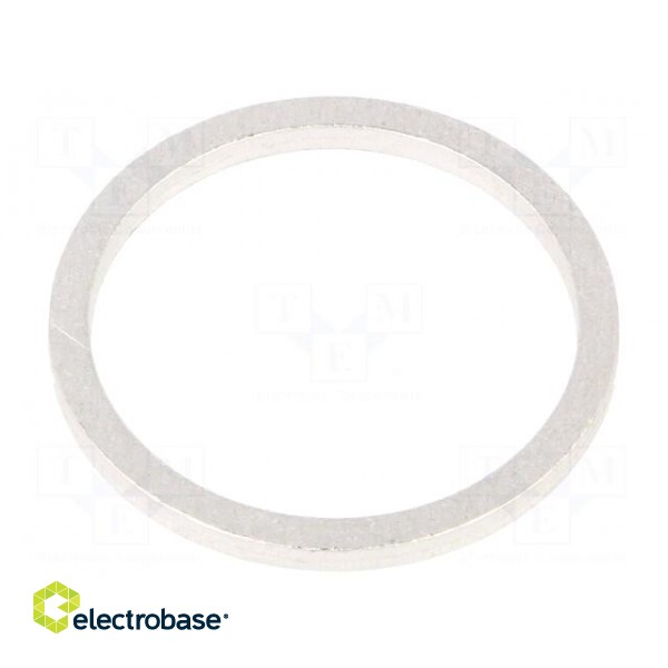 Gasket | aluminium | Thk: 2mm | Øint: 24mm | Øout: 29mm | DIN 7603