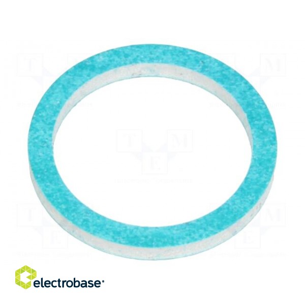 Gasket | composite | Thk: 2mm | Øint: 16mm | Øout: 20mm | M16 | -40÷300°C