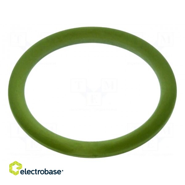 O-ring gasket | FKM | Thk: 1.8mm | Øint: 17mm | M20 | green | -40÷200°C