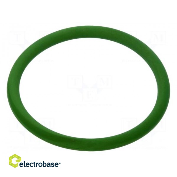 O-ring gasket | FKM | Thk: 2mm | Øint: 22mm | M25 | green | -40÷200°C