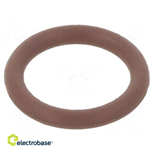 O-ring gasket | FPM | Thk: 1.5mm | Øint: 8mm | brown | -20÷200°C