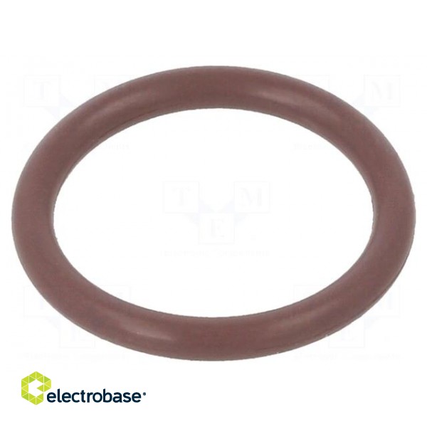 O-ring gasket | FPM | Thk: 2.5mm | Øint: 18mm | brown | -20÷200°C