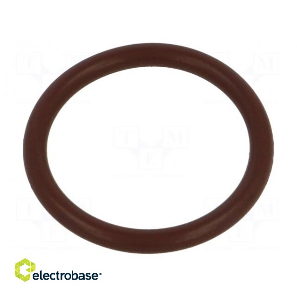 O-ring gasket | FPM | Thk: 2.5mm | Øint: 21mm | brown | -20÷200°C