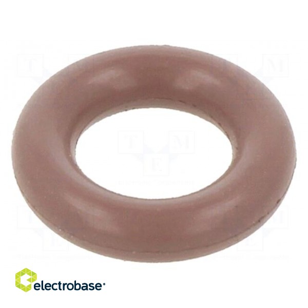 O-ring gasket | FPM | Thk: 2.5mm | Øint: 6mm | brown | -20÷200°C