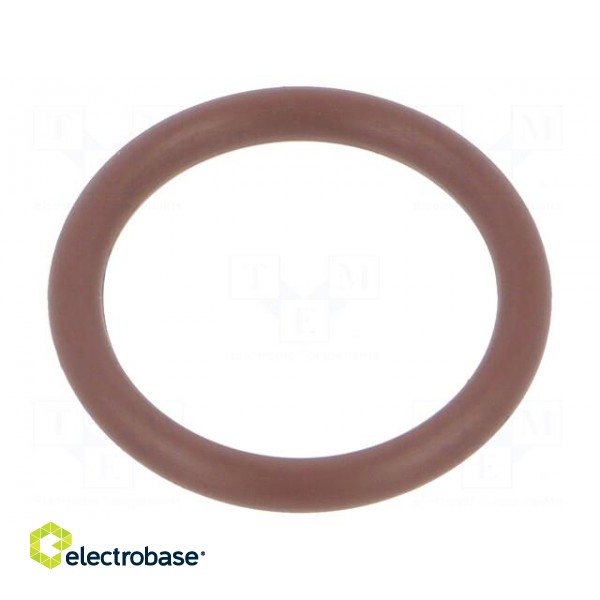 O-ring gasket | FPM | Thk: 2mm | Øint: 14mm | brown | -20÷200°C