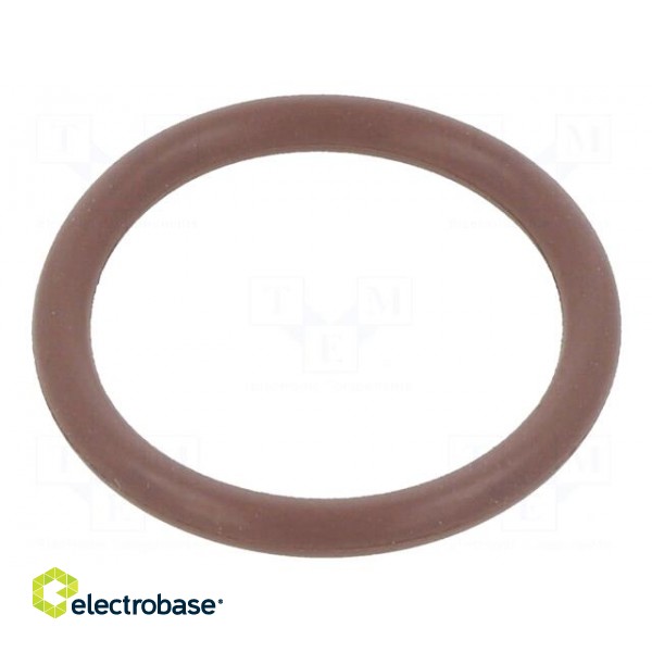 O-ring gasket | FPM | Thk: 2mm | Øint: 16mm | brown | -20÷200°C