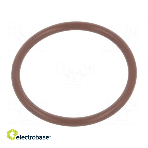 O-ring gasket | FPM | Thk: 2mm | Øint: 24mm | brown | -20÷200°C