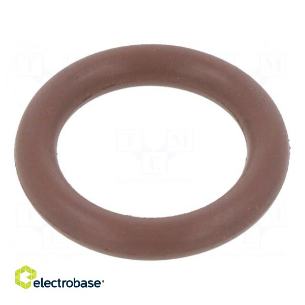 O-ring gasket | FPM | Thk: 3mm | Øint: 13mm | brown | -20÷200°C