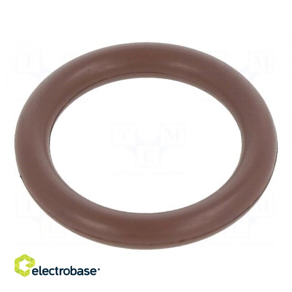 O-ring gasket | FPM | Thk: 3mm | Øint: 16mm | brown | -20÷200°C