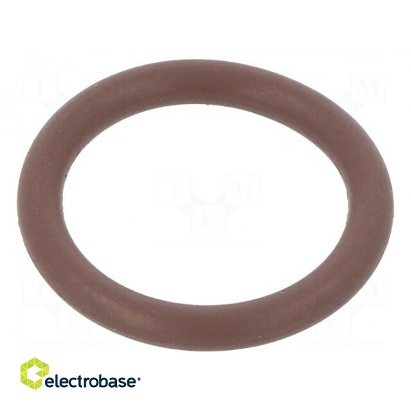 O-ring gasket | FPM | Thk: 3mm | Øint: 18mm | brown | -20÷200°C