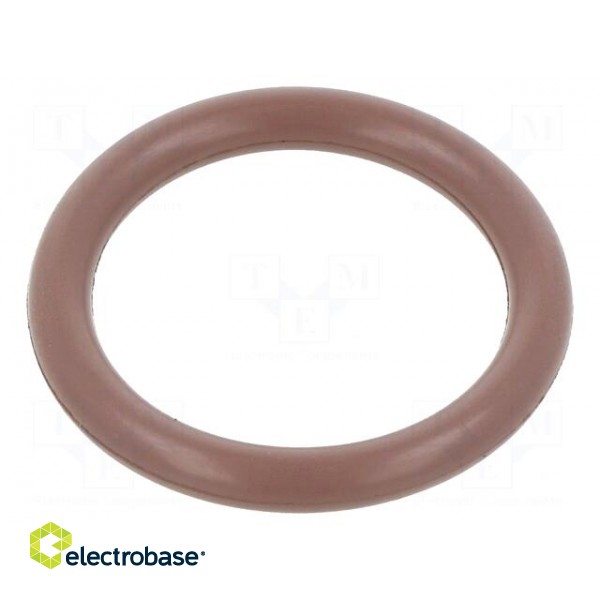 O-ring gasket | FPM | Thk: 3mm | Øint: 19mm | brown | -20÷200°C