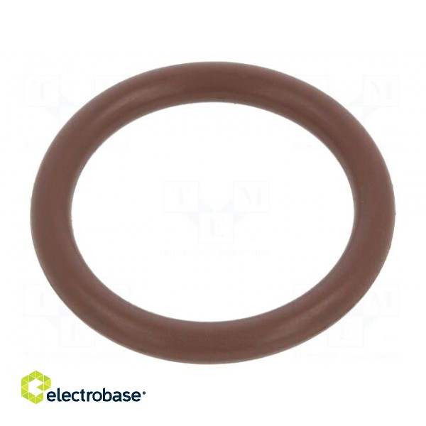 O-ring gasket | FPM | Thk: 3mm | Øint: 20mm | brown | -20÷200°C