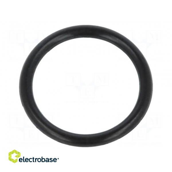 O-ring gasket | NBR rubber | Thk: 1.5mm | Øint: 12mm | black | -30÷100°C