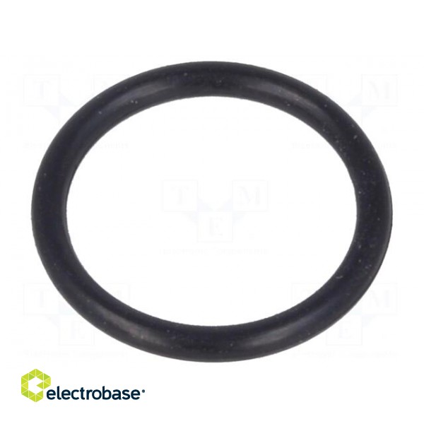 O-ring gasket | NBR | Thk: 1.5mm | Øint: 12mm | M16 | black | -30÷120°C