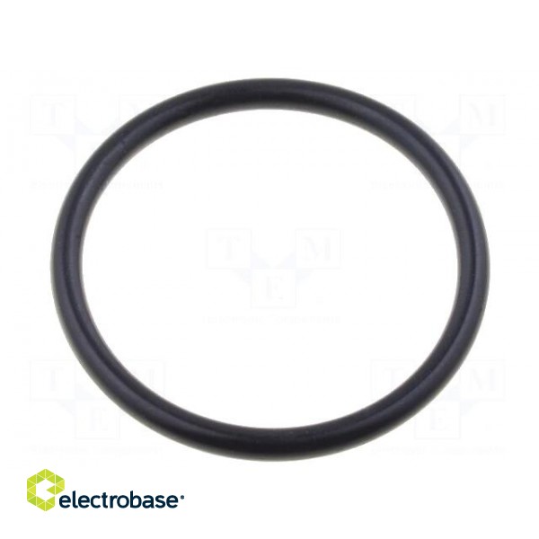 O-ring gasket | NBR rubber | Thk: 1.5mm | Øint: 17mm | M20 | black