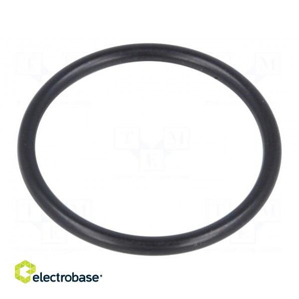 O-ring gasket | NBR rubber | Thk: 1.5mm | Øint: 18mm | PG13,5 | black