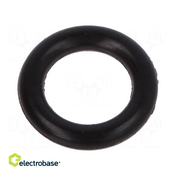 O-ring gasket | NBR | Thk: 1.5mm | Øint: 5mm | black | -30÷100°C
