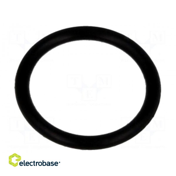 O-ring gasket | NBR | Thk: 1mm | Øint: 7.9mm | black