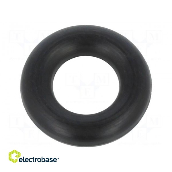 O-ring gasket | NBR rubber | Thk: 2.5mm | Øint: 5mm | black | -30÷100°C