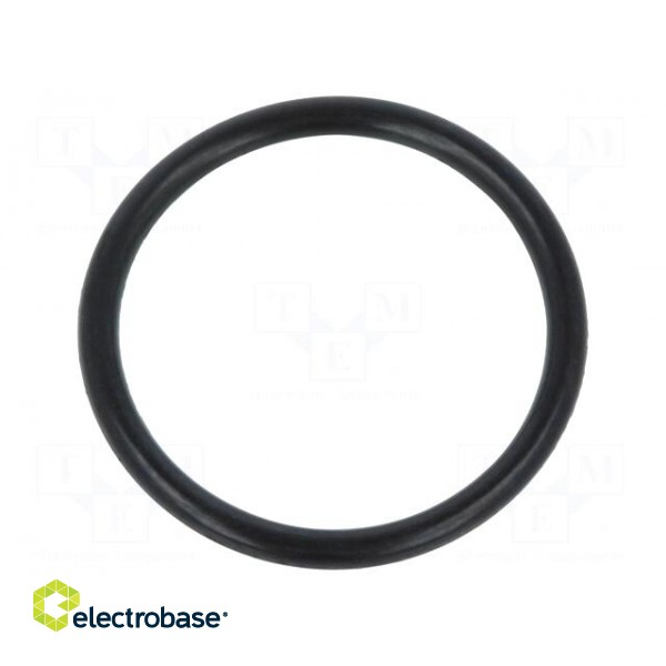 O-ring gasket | NBR | Thk: 2mm | Øint: 21mm | black | -30÷100°C