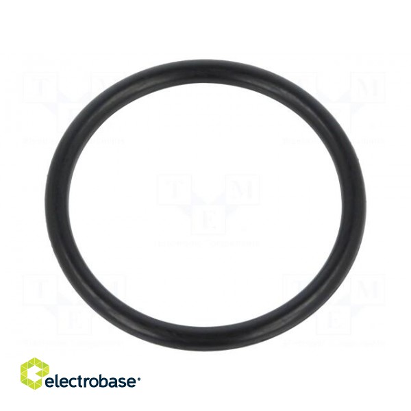 O-ring gasket | NBR rubber | Thk: 2mm | Øint: 22mm | black | -30÷100°C