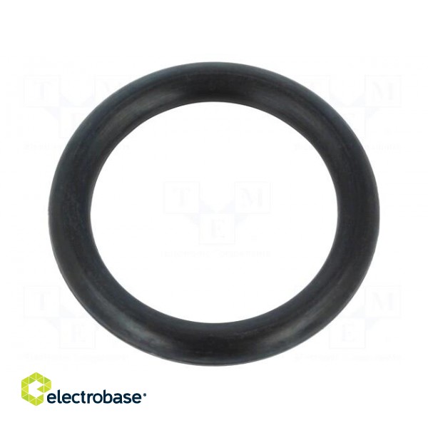 O-ring gasket | NBR rubber | Thk: 3mm | Øint: 17mm | black | -30÷100°C