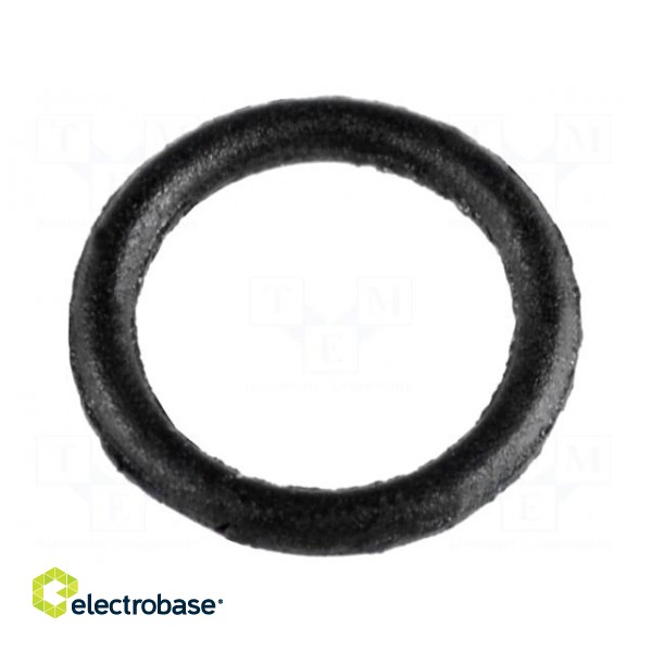 O-ring gasket | NBR rubber | Thk: 0.5mm | Øint: 2.8mm | black
