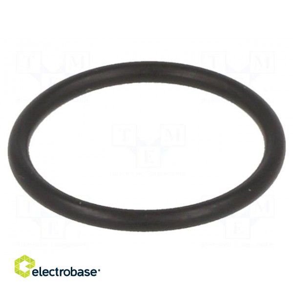 O-ring gasket | NBR | Thk: 1.5mm | Øint: 16mm | PG11 | black | -30÷120°C