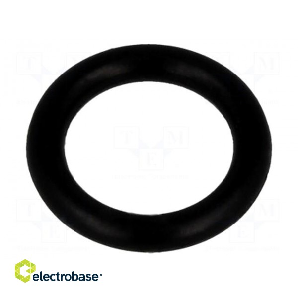 O-ring gasket | NBR rubber | Thk: 1.78mm | Øint: 7.65mm | black