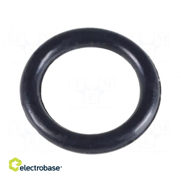 O-ring gasket | NBR rubber | Thk: 1mm | Øint: 5mm | black