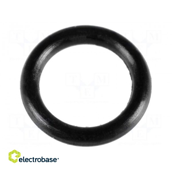 O-ring gasket | NBR rubber | Thk: 0.6mm | Øint: 2.75mm | black