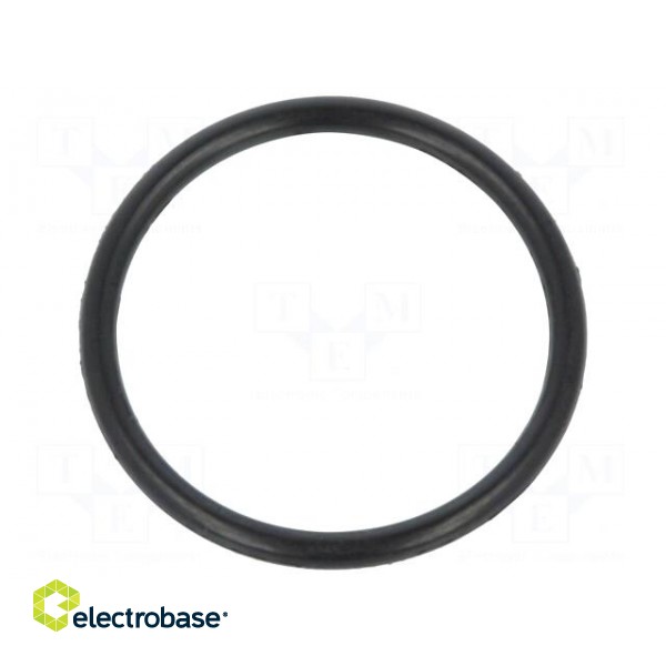 O-ring gasket | NBR | Thk: 1.5mm | Øint: 17mm | black | -30÷100°C