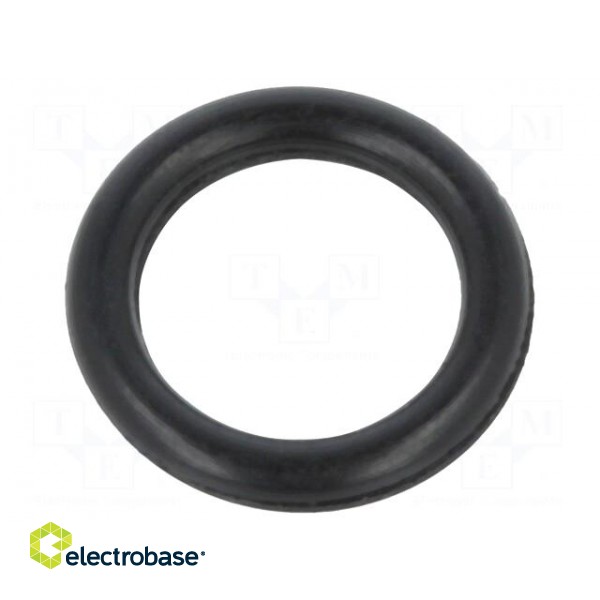 O-ring gasket | NBR | Thk: 1.5mm | Øint: 7mm | black | -30÷100°C