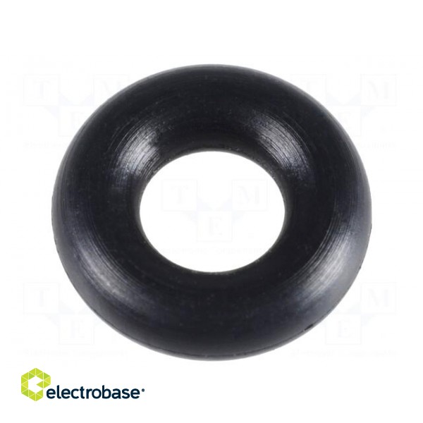 O-ring gasket | NBR rubber | Thk: 1.78mm | Øint: 2.9mm | black
