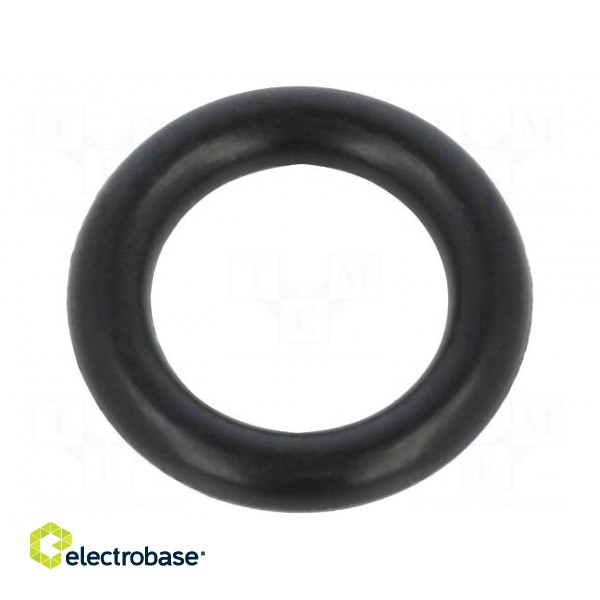 O-ring gasket | NBR | Thk: 2mm | Øint: 7mm | black | -30÷100°C
