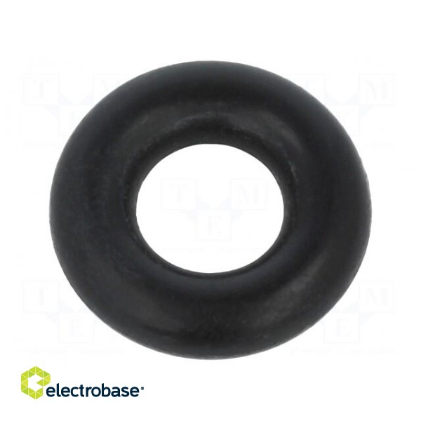 O-ring gasket | NBR | Thk: 3.5mm | Øint: 6mm | black | -30÷100°C