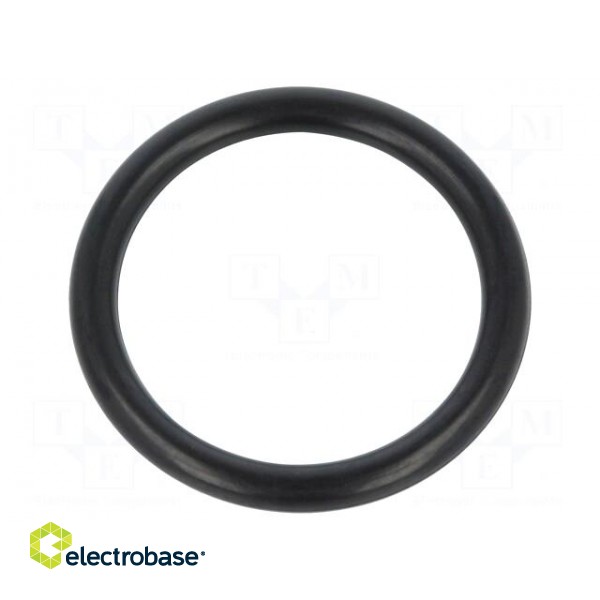 O-ring gasket | NBR rubber | Thk: 3mm | Øint: 22mm | black | -30÷100°C