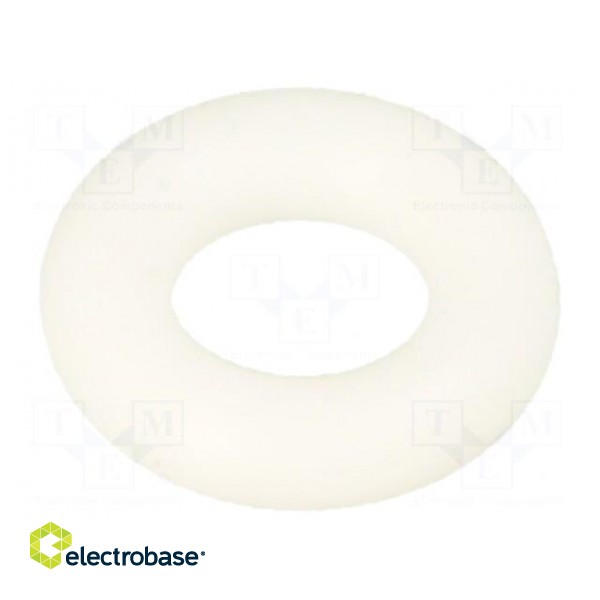 O-ring gasket | silicone | Thk: 2mm | Øint: 4mm | white | -60÷160°C