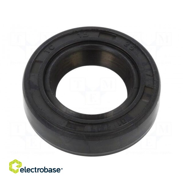 Oil seal | NBR | Thk: 7mm | -40÷100°C | Shore hardness: 70 | Øhole: 25mm image 1